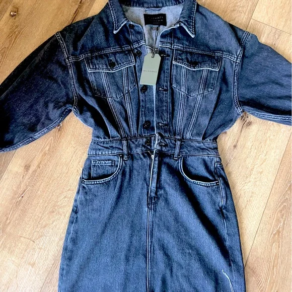 evereve denim dress Jaxsyn Denim Dress main image 1
